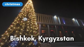 Christmas in Bishkek  Cinematic Travel Film [upl. by Ras]