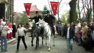 Osterreiten und Eierschieben in Bautzen  sorbische Bräuche in der Oberlausitz [upl. by Bobine930]