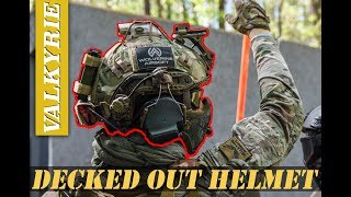 DECKED OUT AIRSOFT HELMET SETUP [upl. by Darla]