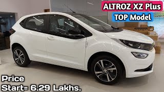 Tata Altroz XZ Plus  Top Model 2022  Avenue White Color  Dual Tone [upl. by Dadirac]