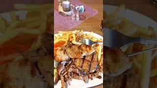 Griechisches Essen in Taverne Olympia Forchheim  Ελληνικό φαγητό στην ταβέρνα Olympia στο Forchheim [upl. by Jabez]