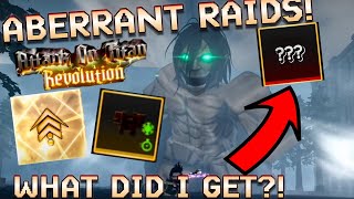 ABBERANT RAIDS 20 ABERRANT RAIDS DONE What Did I get Can I get Attack Serum [upl. by Aisiat634]