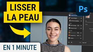 Comment Lisser la Peau sur Photoshop [upl. by Cooperman487]