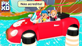 🚗 Corrida de CARROS VOADORES no XD Race do PK XD [upl. by Dekeles836]