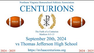 2024 0920 Photos Football vs Thomas Jefferson High School [upl. by Ahsitel]