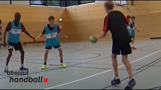 Handball Defence training [upl. by Jacynth]