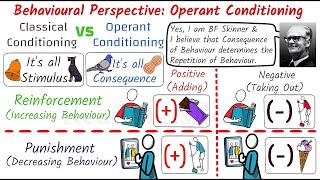 Operant Conditioning  BF Skinner  Reinforcement and Punishment  ReadingisBest  Psychology Theory [upl. by Nyluqcaj]