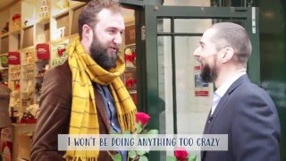 Fred Sirieix and Moonpig ask Londoners about their plans for Valentines Day [upl. by Dynah]