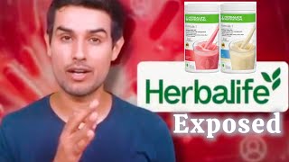 Dhruv Rathee Exposes Herbalife The Truth About Their Shakes amp Supplements exposed dhruvrathee [upl. by Meakem]