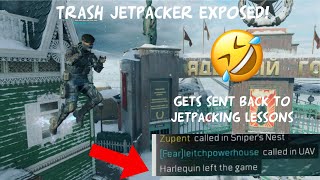 Late Join Vs Trash Swording Jetpacker🗡️🛩️  Leaves After Tasting My Nuts 🥜 COD BO4 [upl. by Oirasan]