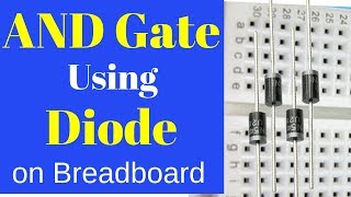 AND gate using Diode [upl. by Narcissus]