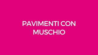 Muschio e pavimenti come risolvo [upl. by Nichols]