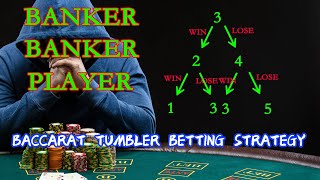 Chinese baccarat tumbler betting strategy finally tested with python [upl. by Annoyi652]