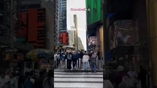 Walkng in manhattan trending ytshorts shorts viralshorts usa timesquare downtown newyork [upl. by Annaid]