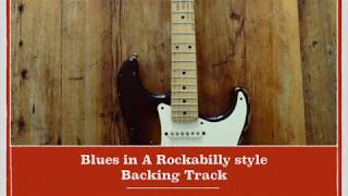 BRIAN SETZER STYLE BACKING TRACK IN A [upl. by Gregorio]