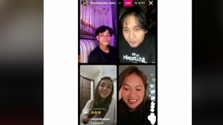 yoyol marah dekat live Fariz Isqandar Adam Lee  Eyka Farhana amp Nelissa Nizam IG Live  8721 [upl. by Kliment]