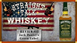 Whiskey Review 13  Jack Daniels Green Label Tennessee Whiskey [upl. by Imot]