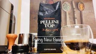 Trying Pellini Top 100 Arabica With Delonghi Dedica EC685  Graef CM702 [upl. by Aig]