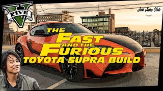 Fast amp Furious 9  Hans Toyota Supra  GTA V Car Build Tutorial JESTER RR [upl. by Alidia]