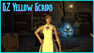 EZ Yellow Crafter Scrips for Master Recipe Books  FFXIV Crafting Guide [upl. by Witty222]