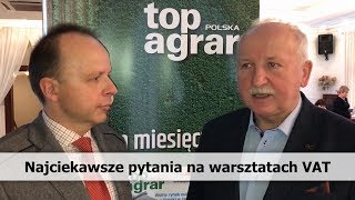 QampA – podatek VAT na warsztatach quottop agrar Polskaquot [upl. by Sivrahc]