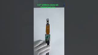 0 5” TV050F7HSLS01 micro OLED 05quot display mini monocular TypeC driver board [upl. by Platus]