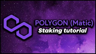 Polygon Matic Staking Tutorial [upl. by Jayme]