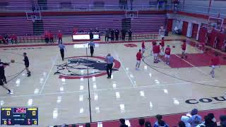 Charleroi High School vs Monessen High School Mens JV Basketball [upl. by Yatnuahc676]