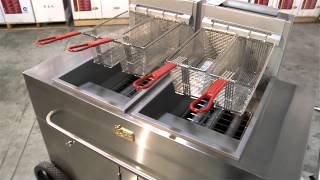 Crown Verity Inc  Stainless Steel Portable Fryers [upl. by Yttel758]