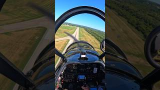 Swooping in to land in an AT6  Lunken Airport Days 2024 [upl. by Anilag]