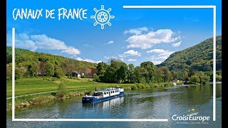 Croisières en péniche sur les canaux de France  CroisiEurope [upl. by Aesoh]