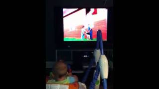 Jumperoo Jordan watching Baby Einstein [upl. by Darum]