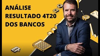 ANÁLISE DOS RESULTADOS DO 4T20 DO BANCOS ITAÚ ITUB4 BRADESCO BBDC4 E SANTANDER SANB11 [upl. by Marley]