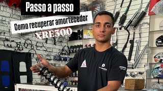 Recuperando amortecedor de XRE300 [upl. by Assirem]