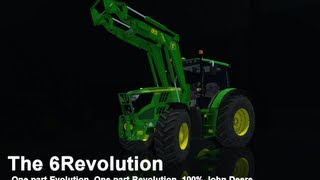 WIP John Deere 6150R Farming Simulator Mod Contest 2013 LS13 FS13 [upl. by Niliram]