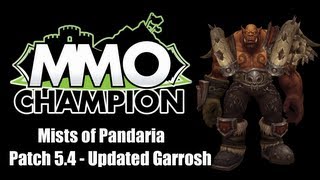 Patch 54  Updated Garrosh Model [upl. by Enaujed]