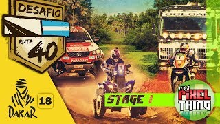 Desafio RUTA 40  Stage 1 Dakar 18  Gameplay no commentary [upl. by Aissenav104]