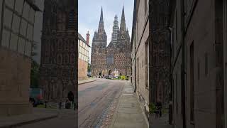 Lichfield Cathedral Englandshorts fyp [upl. by Gabie]