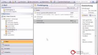 Outlook Tutorial Deutsch weitere Email Ordner [upl. by Toddie]