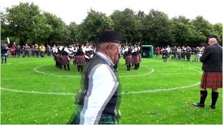 04 Uddingston Strathclyde Pipe Band WPBC 2024 [upl. by Enyalb439]