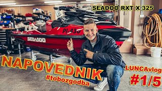 Ta jetski bo šel čez 6 držav in celo jadransko morje SEADOO RXT X 325 1 [upl. by Roldan]