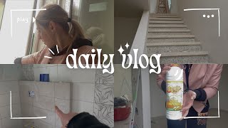 Vlog 🏡 lavori ristrutturazione e inizio prime pulizie [upl. by Fulmer]