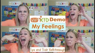 VIPKID Demo quotMy Feelingsquot Tips and Slide Walkthrough [upl. by Reiche]