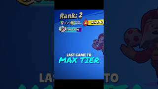 Last Game to Max Tier Rico 🥹😱 shorts brawlstars  Brawl Stars Ranked [upl. by Areyk]