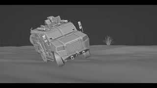 Blender car rig physics animation [upl. by Marysa778]