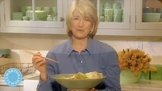 Japanese Salad Dressing Recipe  Martha Stewart [upl. by Elleinwad218]