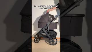 Uppababy Vista V3 Folding with the Bassinet [upl. by Ttocserp]