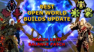 Guild Wars 2 Best Open World Builds Update March 19 2024 Patch [upl. by Peter]