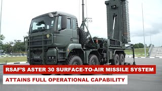 The RSAF’s Next Gen Aster 30 Missile System Attains Full Operation Capability [upl. by Jacquelin]