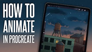 How To Make an Animated GIF in Procreate LoFi Style  SHORTS [upl. by Coralyn]